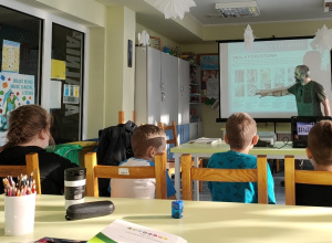 Spotkanie z pracownikiem Ośrodka Edukacji Ekologicznej