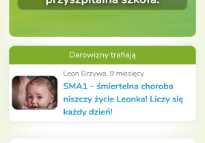 Szkolna skarbonka Leonka na siepomaga.pl