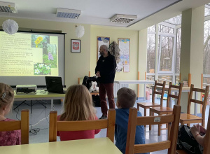 Spotkanie z panem Rafałem z Ośrodka Edukacji Ekologicznej