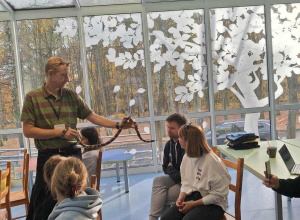 Spotkanie z panem Piotrem Tomasikiem z Orientarium ZOO Łódź