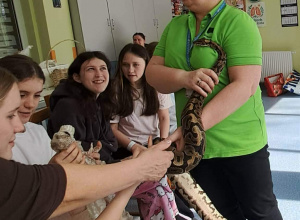 Goście z łódzkiego ZOO