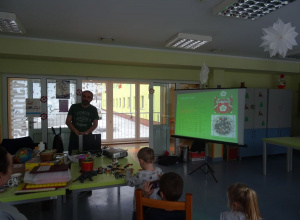 Spotkanie z pracownikoiem Ośrodka Edukacji Ekologicznej w Łodzi